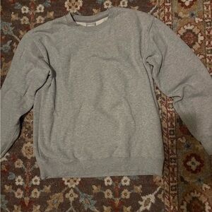 TNA COZYAF Gray Crewneck Sweater